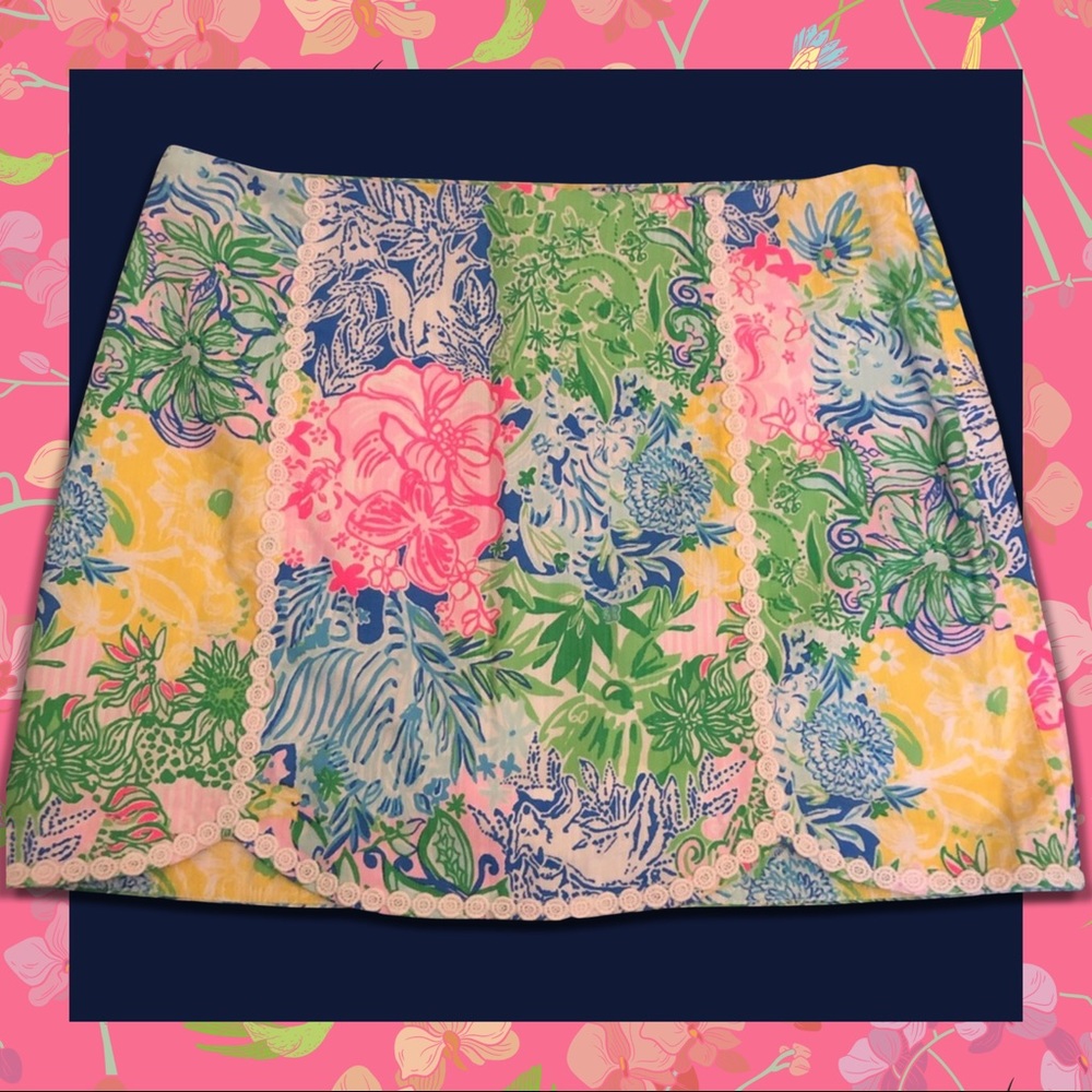 🍃🌸 Lilly Pulitzer Skorts Sz 16 🌸🍃
